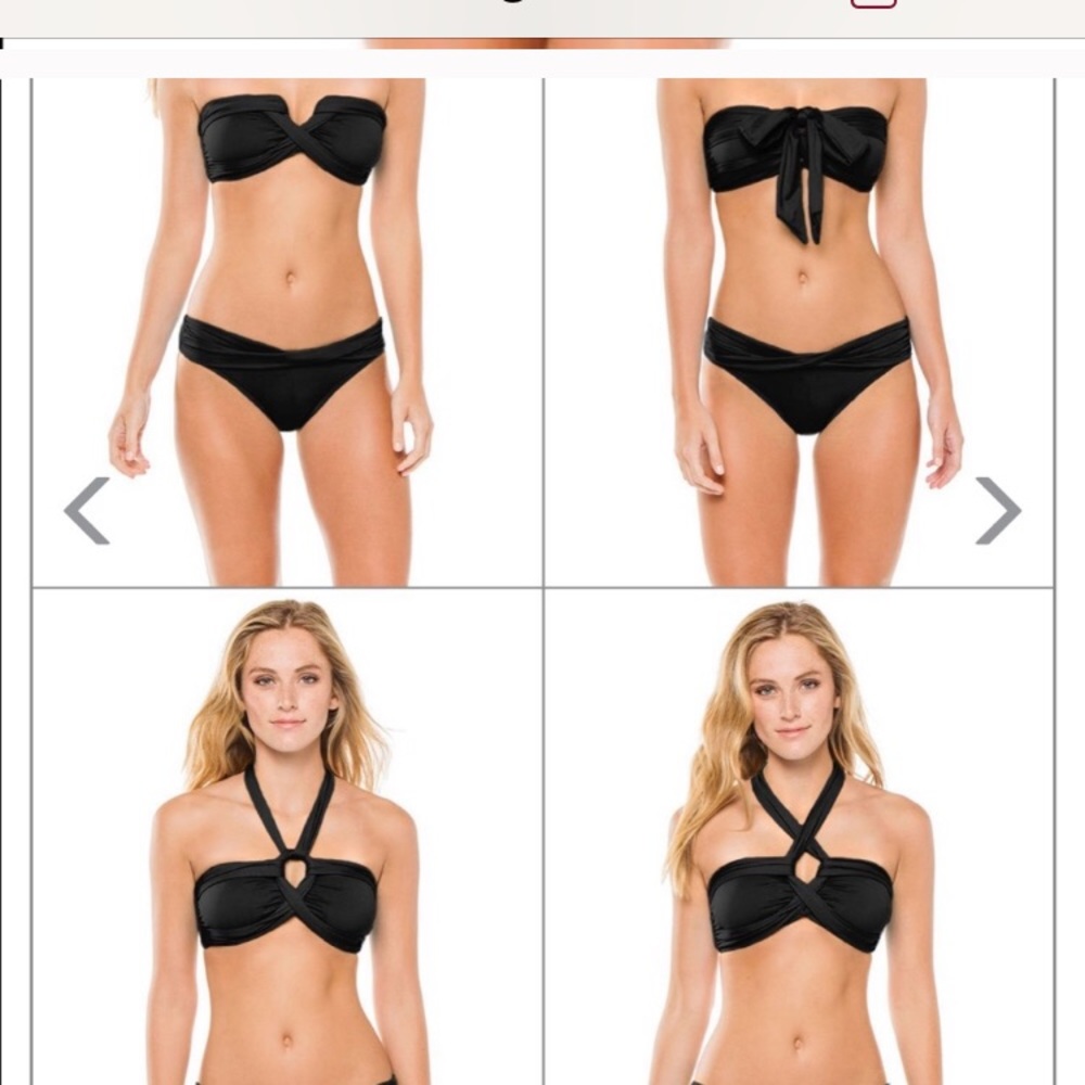 Seafolly black swim suit